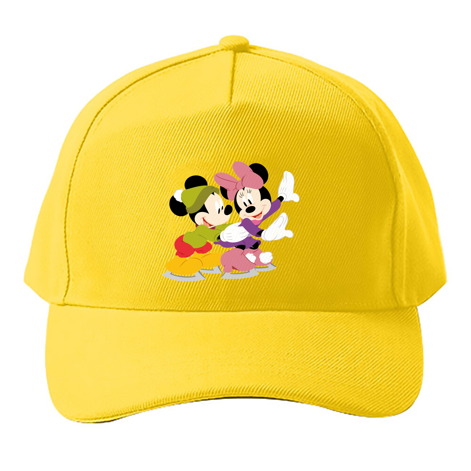 （画像用） ミッキーマウス Mickey Mouse ベースボールキャップ 綿100％ 男女兼用 帽子 スポーツ